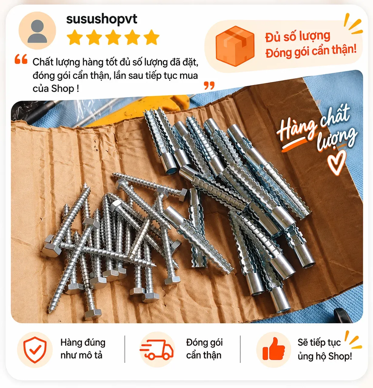 Đánh giá thực tế từ khách hàng mua tắc kê sắt Rẹc Rẹc - Ảnh 1: Phản hồi độ bám chắc trên tường gạch bê tông